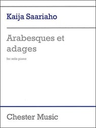 Arabesques et Adages piano sheet music cover